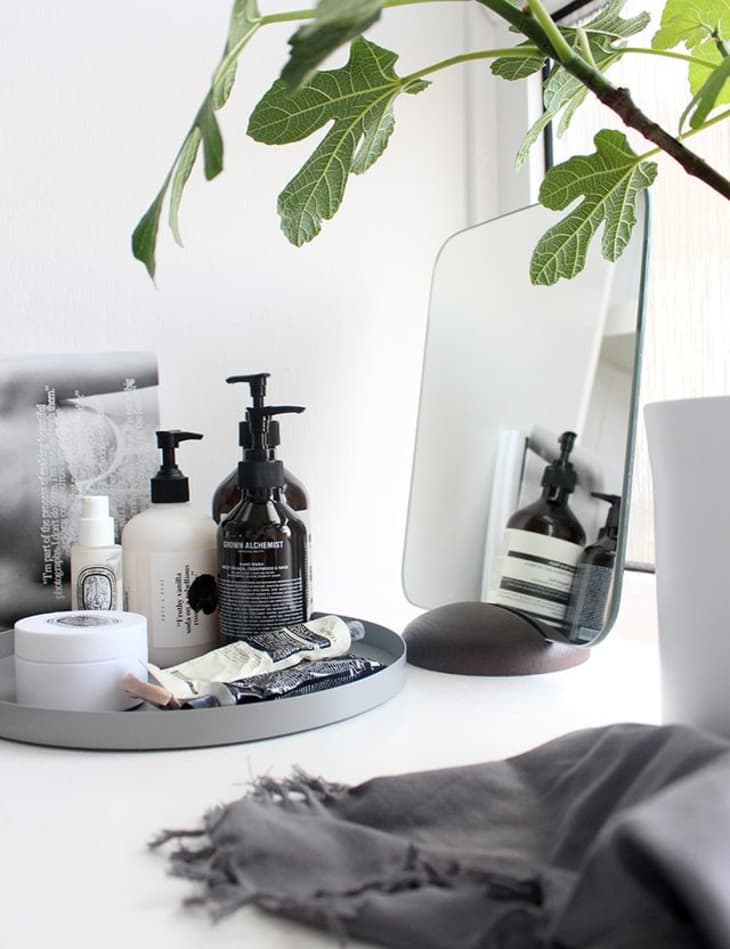 Guest Ready Styling Ideas For Your Bathroom Counter Apartment Therapy