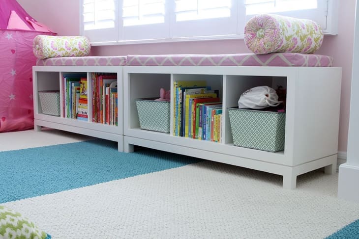 20 Kids Room Storage Ideas - How to Organize Toys, Books & Clothes