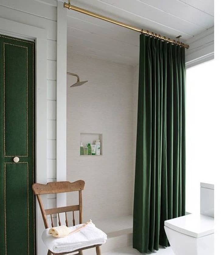 Clever Ways To Use Curtain Hardware That Have Nothing To Do With Windows Apartment Therapy