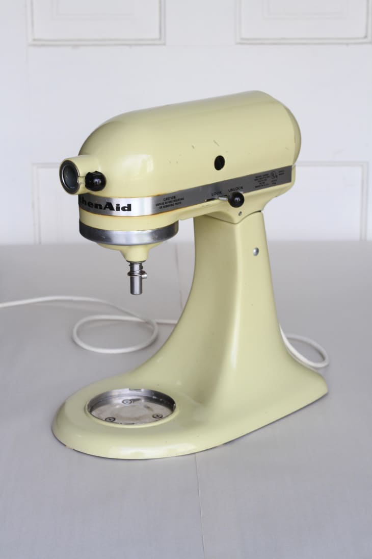 Restored Vintage Yellow 1960s Kitchenaid K45 Electric Tilt -  India