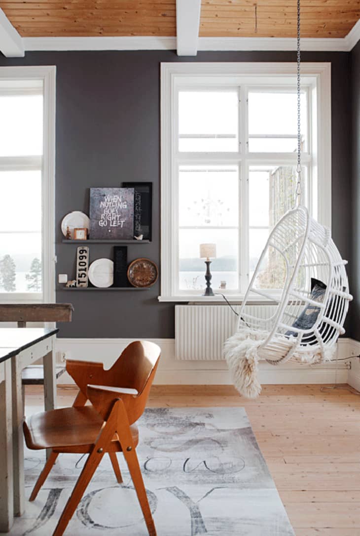 bring the outdoors in living room hammocks  hanging chairs