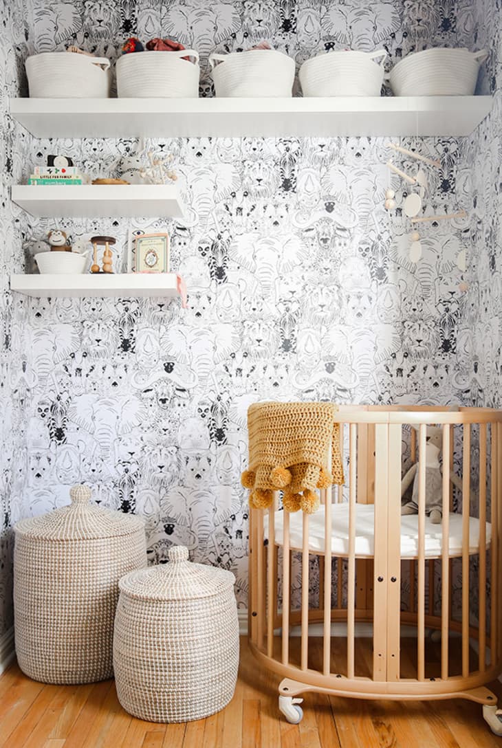 Tiny Nursery Reveal: Tips for Designing a Nursery When You're Tight on Space