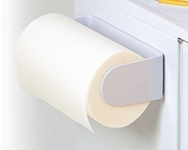 Wall Mount Paper Towel Holder Self Adhesive Stick Under Cabinet Kitchen  Bathroom