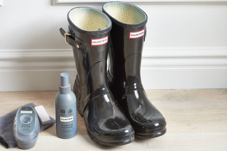 hunter boots blooming