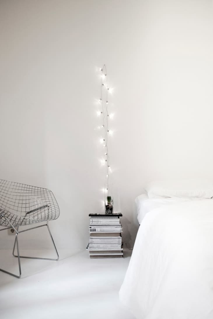 28 Ways To Use Those Magical String Lights | Apartment Therapy