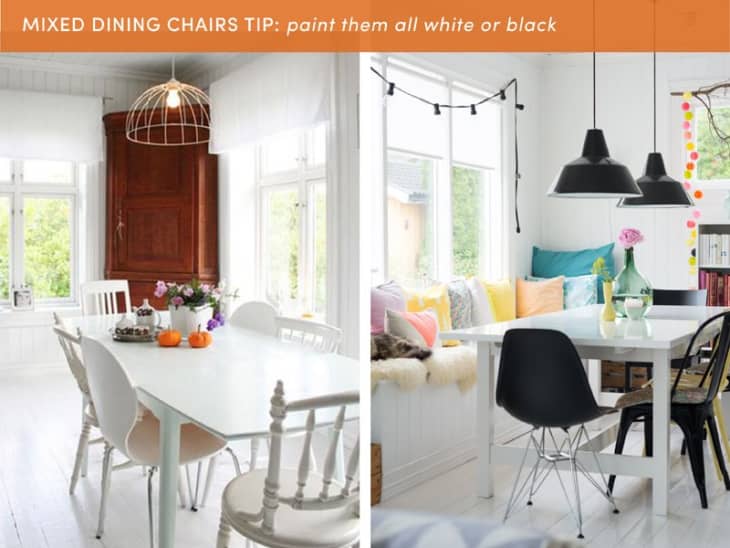 How to Mix & Match Dining Chairs