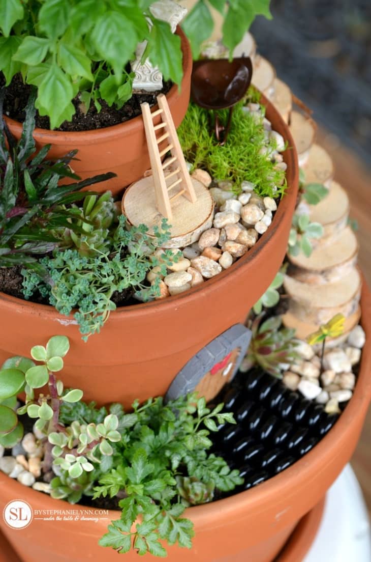 Fairy Garden Ideas - Supplies, Kits, Containers | Apartment Therapy, image size:730x1104