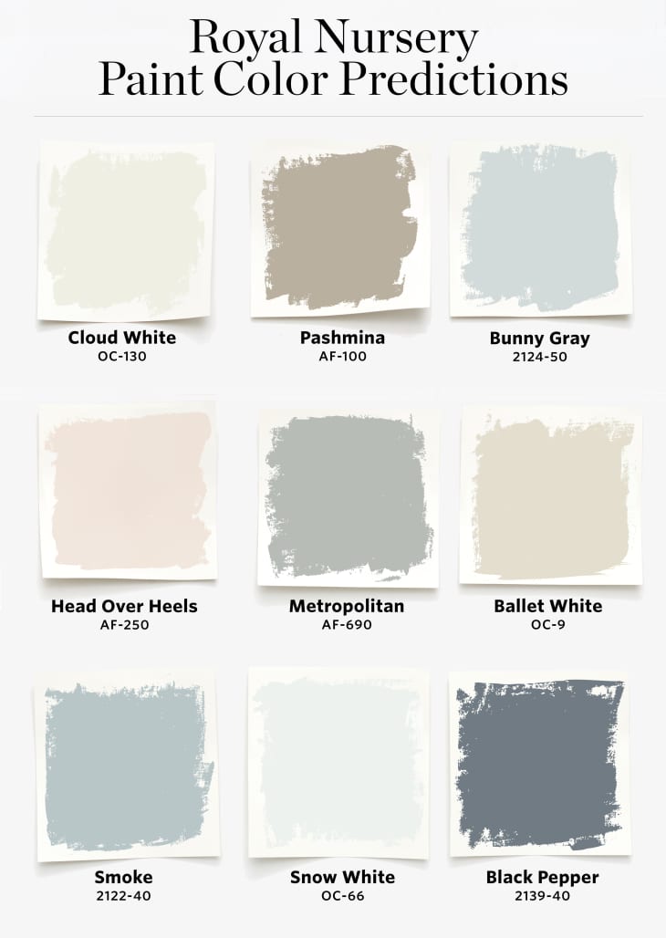 Benjamin Moore Releases Their Royal Nursery Color Predictions Apartment Therapy