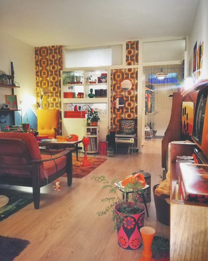 A Home Decorated Only In Sixties and Seventies Decor | Apartment ...