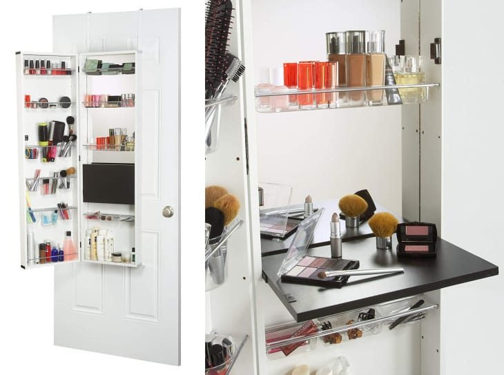 Home Wall Mount Bathroom Cabinet Kitchen Medicine Cabinet Storage Organizer