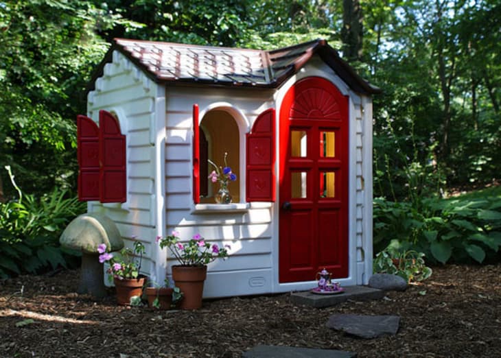 Before & After: A Little Tikes House Gets a Paint Job | Apartment Therapy