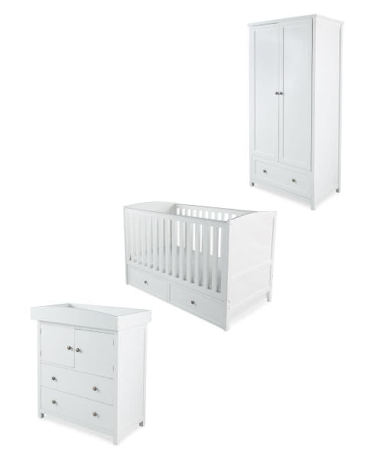 aldi nursery changing unit