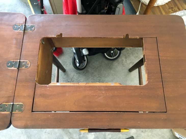 sewing cabinet bar - My Repurposed Life®