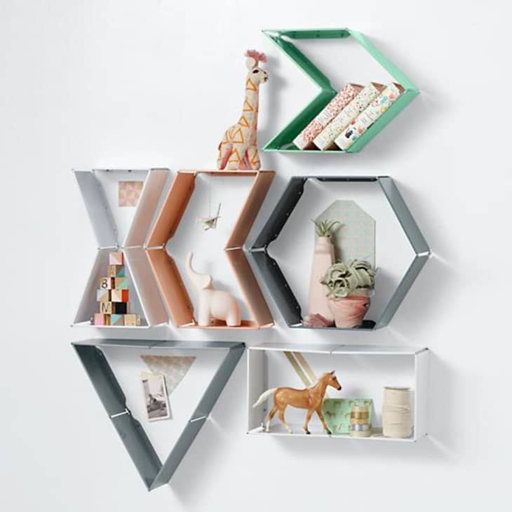 Create Your Own Geometric Wall Shelves