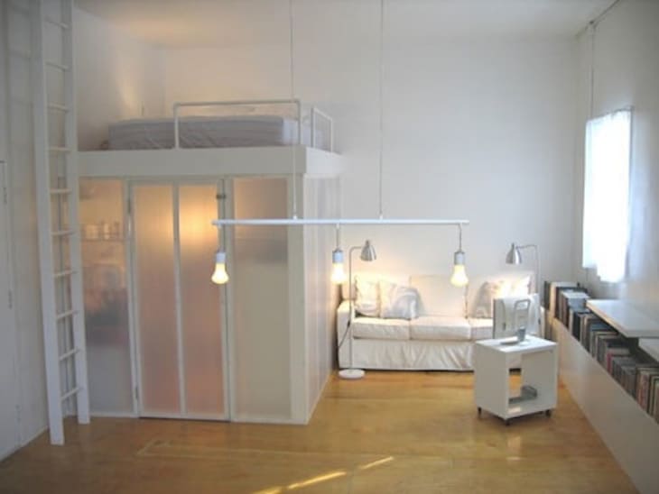 Elevated Loft Bed Hacks Ugrades Apartment Therapy