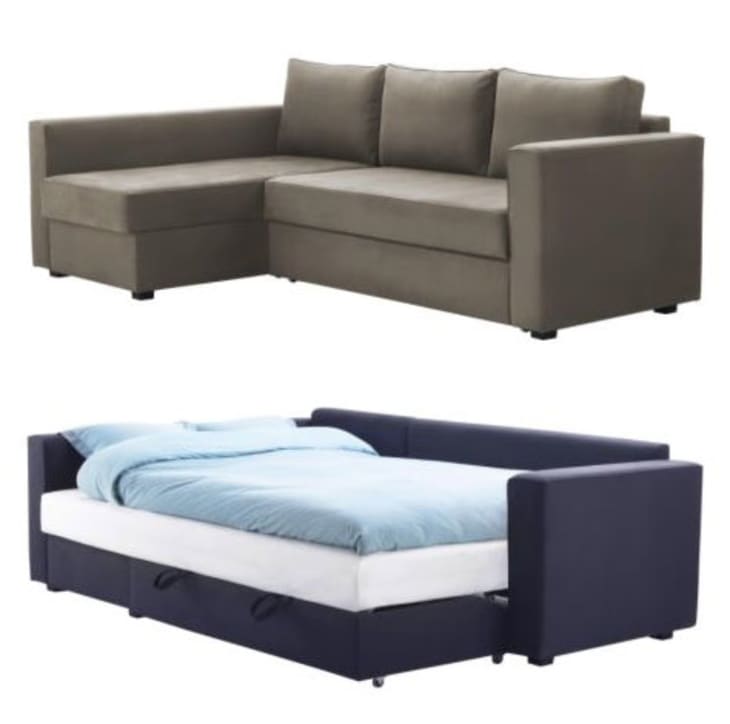 Faculteit Senaat Neerduwen MANSTAD Sofa Bed with Storage from IKEA | Apartment Therapy
