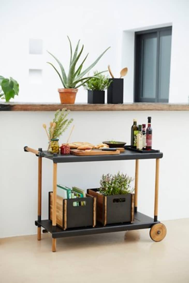 outdoor serving cart with storage on Best Outdoor Bar Carts Outdoor Bar Carts For Summer Apartment Therapy