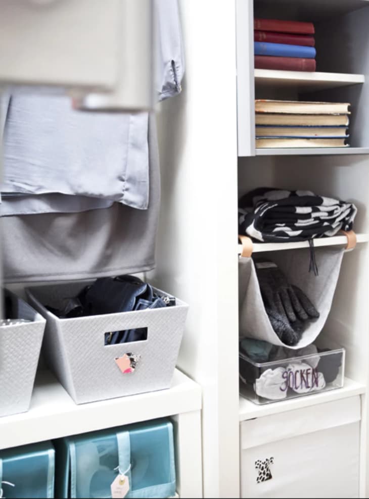The Best Ikea Closet Organizers And Hacks Apartment Therapy,Blue Brown And Gray Bedroom