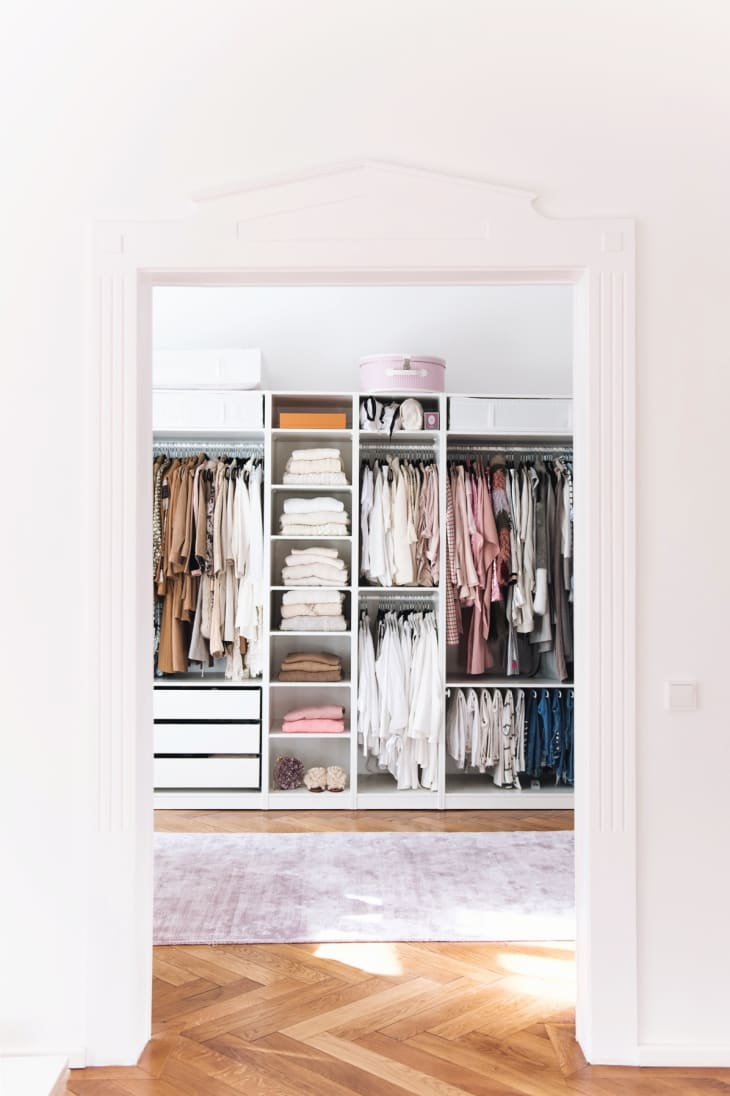 reach in closet organizers ikea on Ikea Closets To Create A Custom Closet Look Apartment Therapy