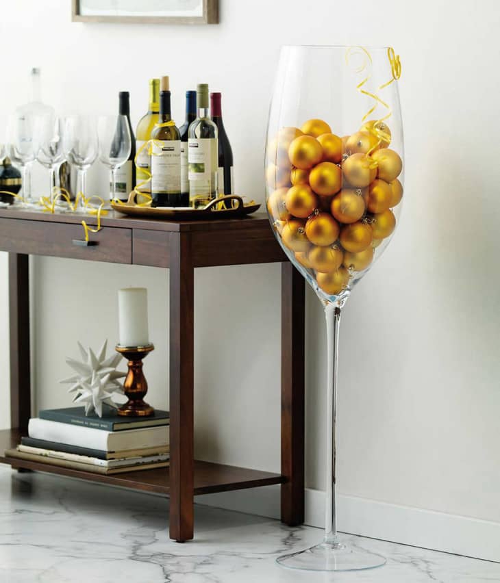 Costco Amazon Oversized Wine Glass Decor | Apartment Therapy