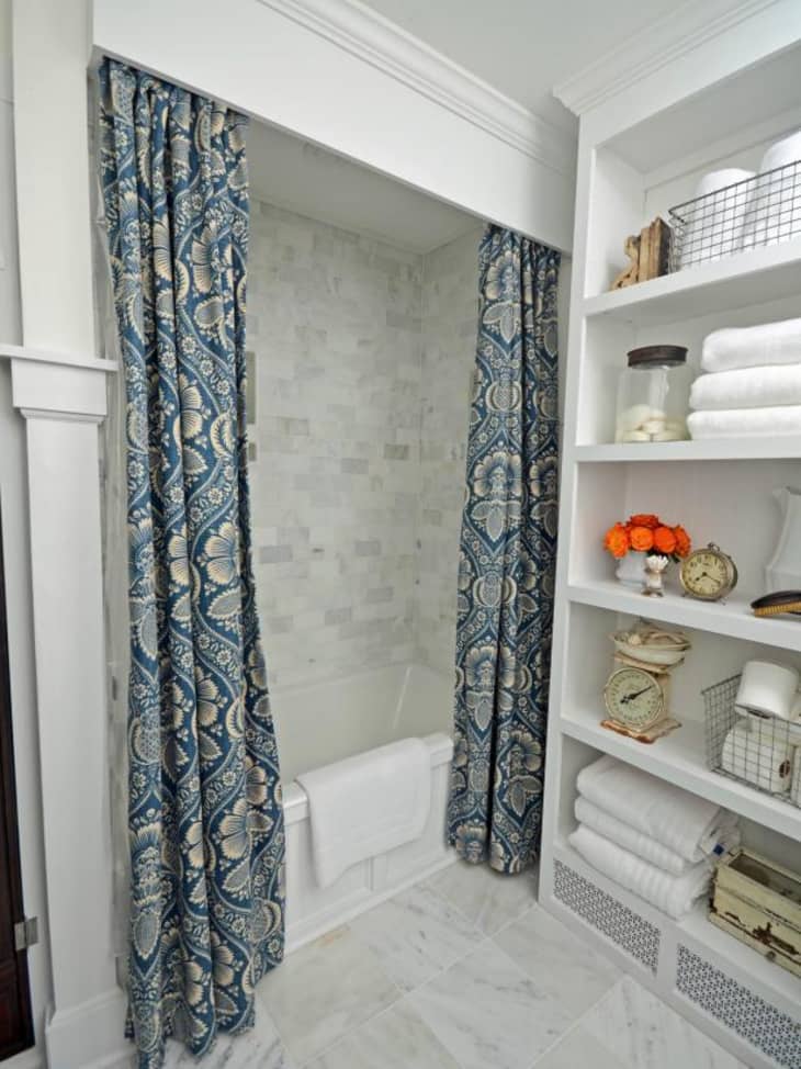 Shower Curtain Design Ideas Valances Cornices Pelmets In The Bath Apartment Therapy