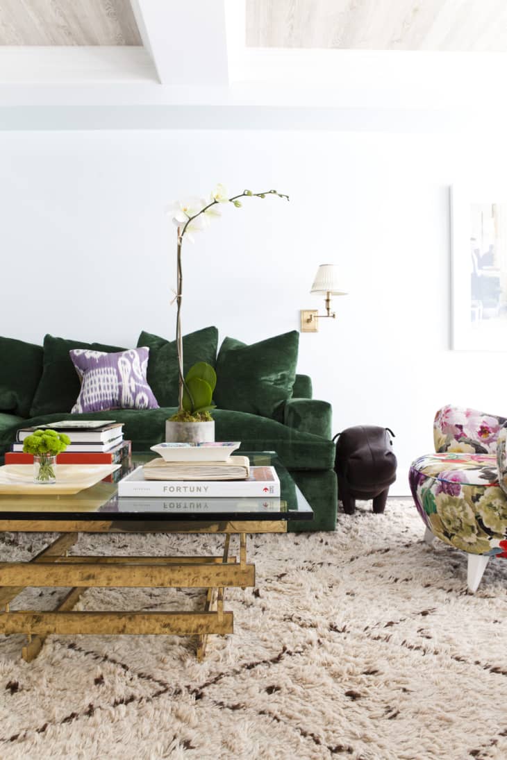 The Couch Trend for 2017: Stylish Emerald Green Sofas | Apartment Therapy