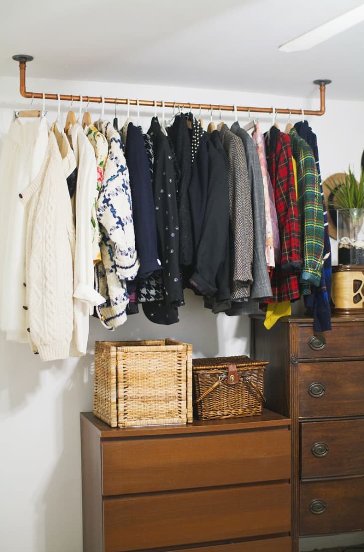 How To Create A Closet In A Small Space Apartment Therapy