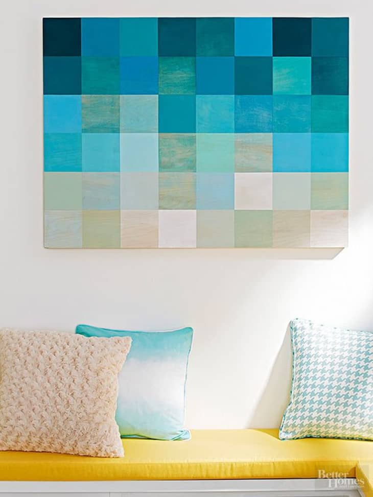 Create Your Own Art With These Abstract Art Diys Apartment Therapy