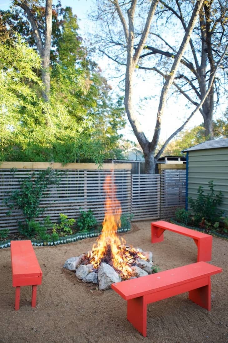 outdoor gas fire pit on wheels on Here Are The Best Fire Pit Ideas For Your Home Apartment Therapy