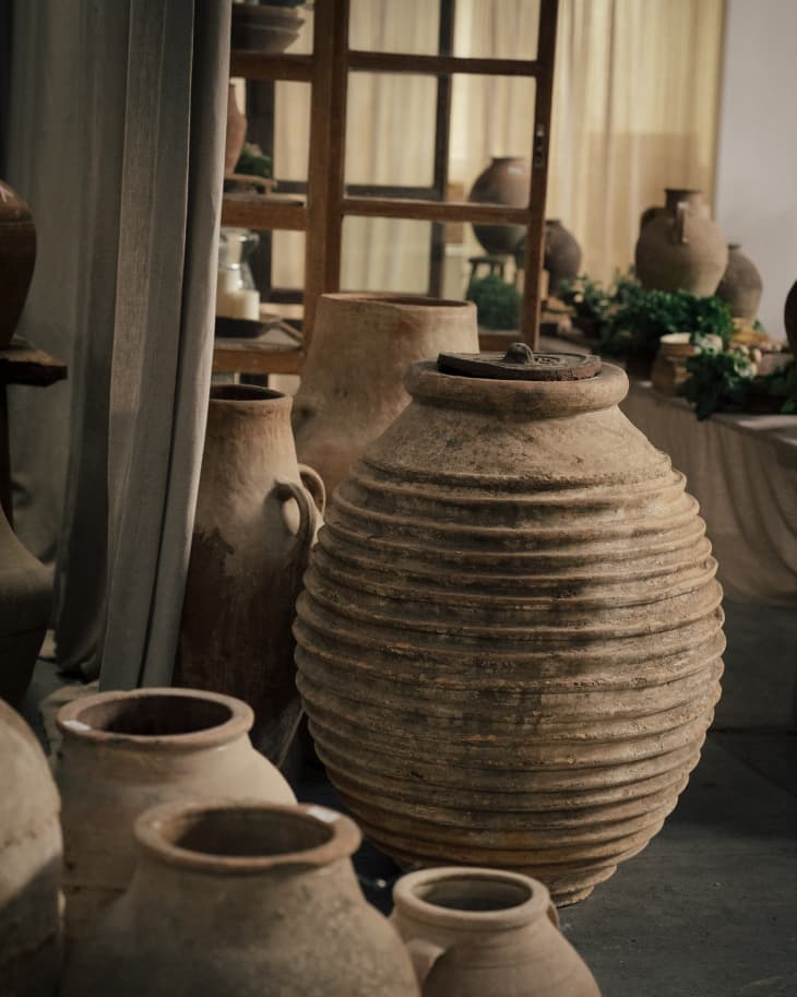 Ceramic jugs and vases by Olive Ateliers