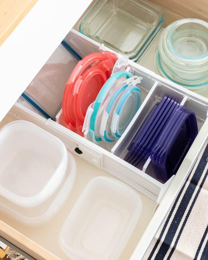 The Easiest Way to Organize Food Storage Containers ~ Organize