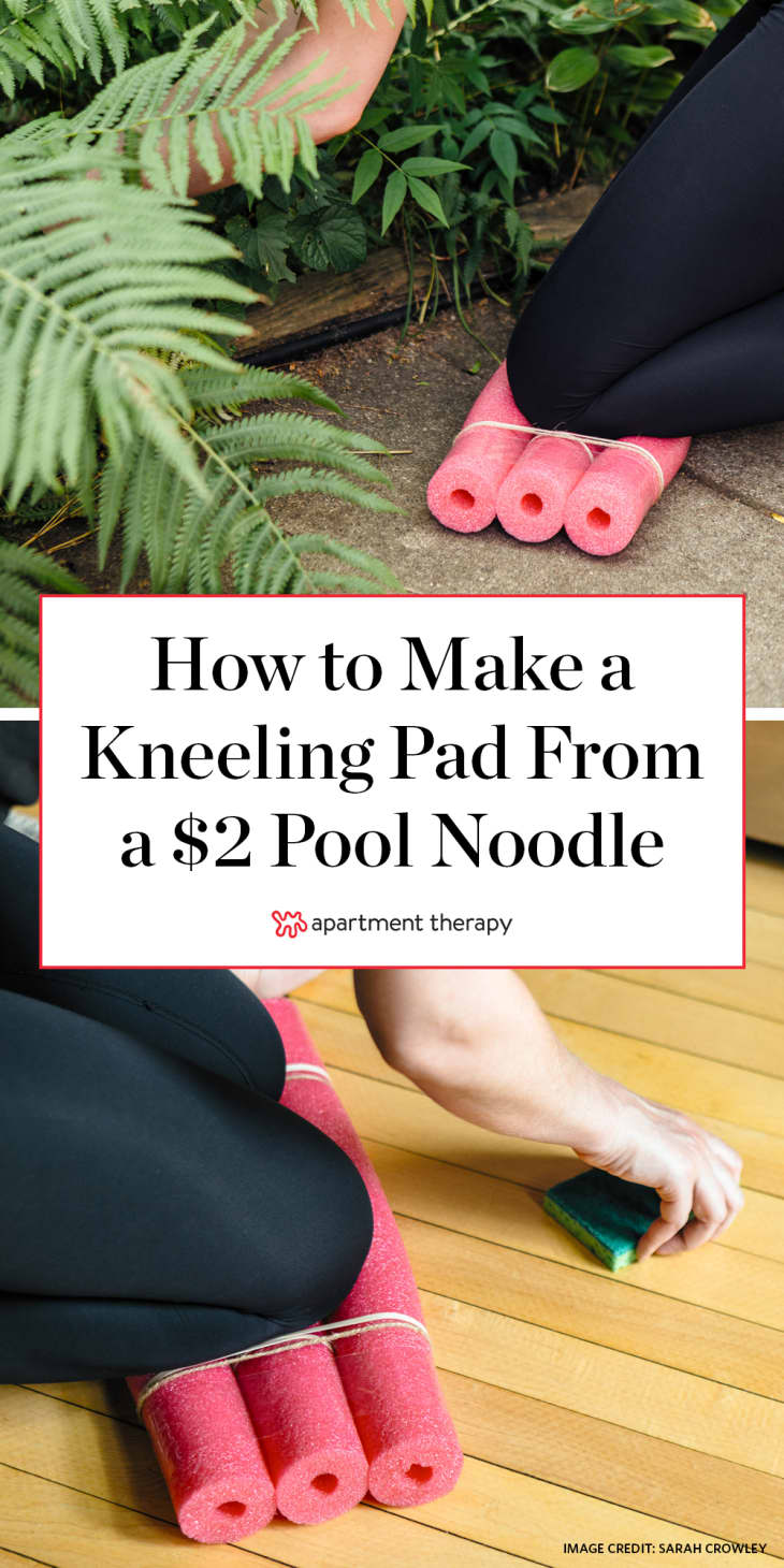 How to Make a Kneeling Pad from a $2 Pool Noodle