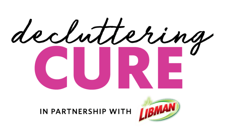 Decluttering Cure, in partnership with Libman