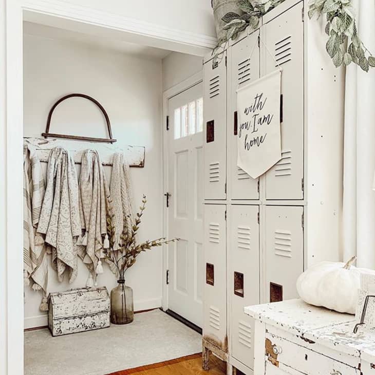 Front Entry Small Closet Organization Ideas - Clean and Scentsible