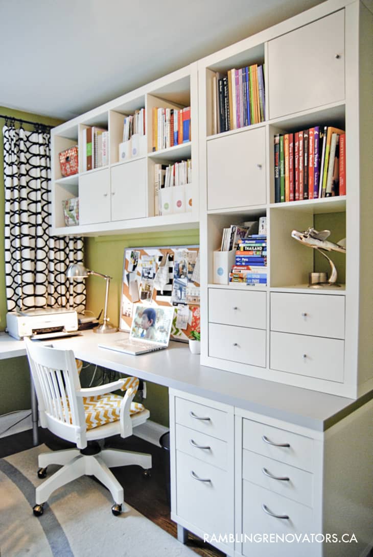 A home-office revamp with an IKEA desk hack