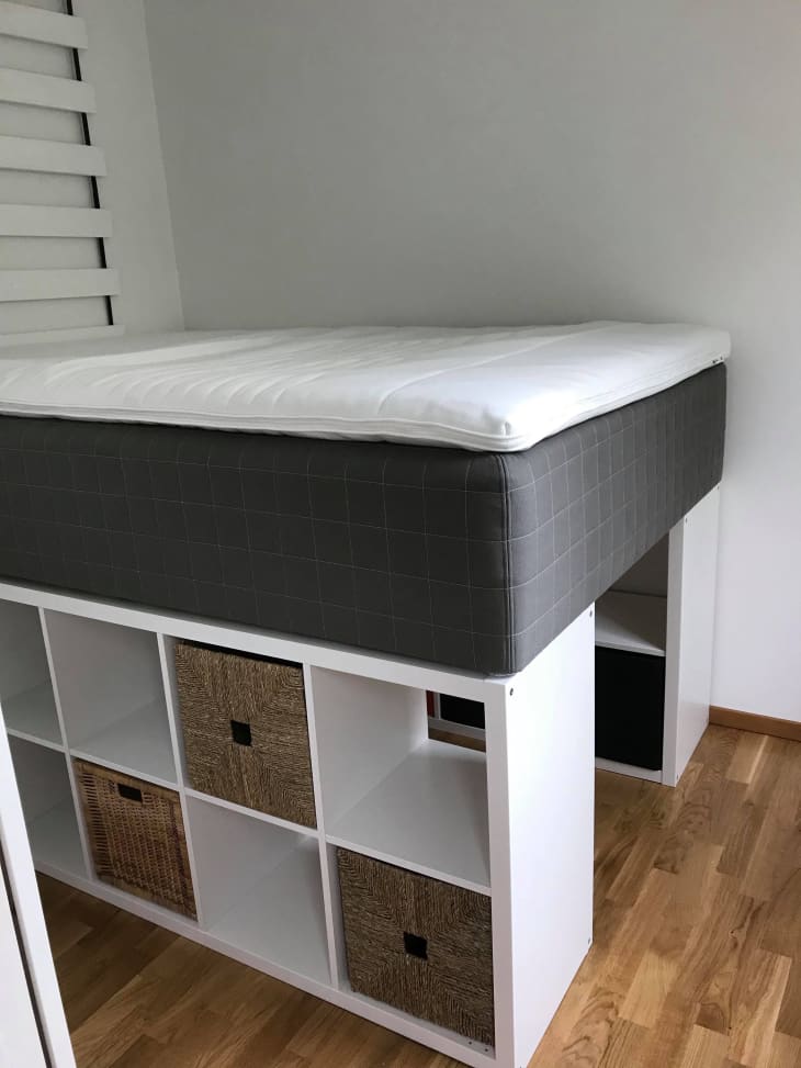 10 Clever Ikea Bed Hacks For More Style And Storage Apartment Therapy