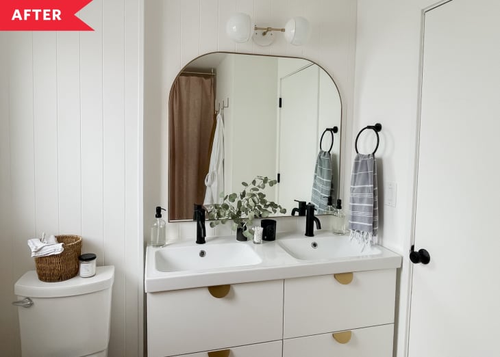 1960s Bathroom Makeover: Smart Storage and Style on a Budget