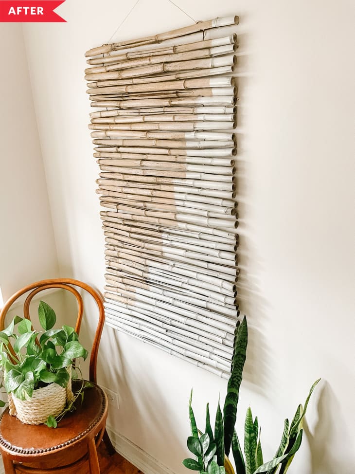 Sweeping Sticks Wall Decor  Bamboo Sticks Wall Crafts by