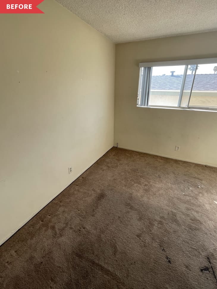 Bedroom Refresh Wallpapered Accent Wall - Before and After ...