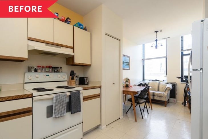 Modern Black and White Kitchen Renovation - Before and After ...
