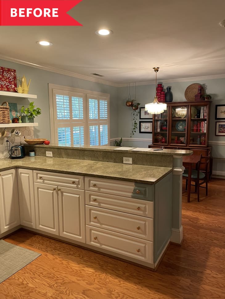 90s Kitchen Gets a Pattern-Filled Remodel - Before and After ...