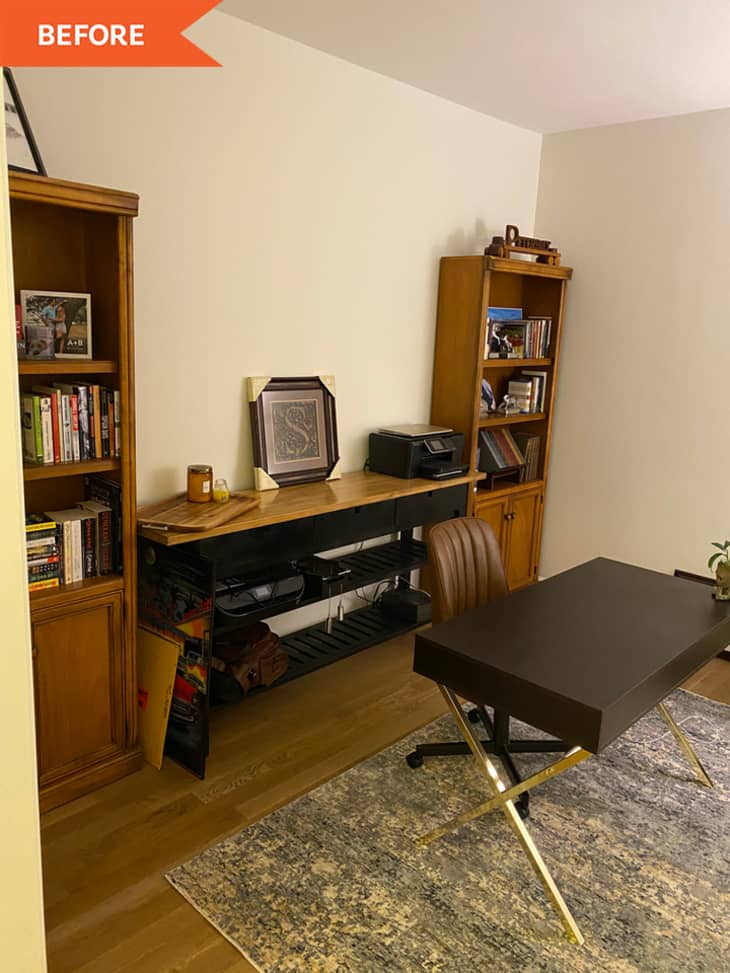 Before & After: My Home Office Nook Upgrade - living after midnite