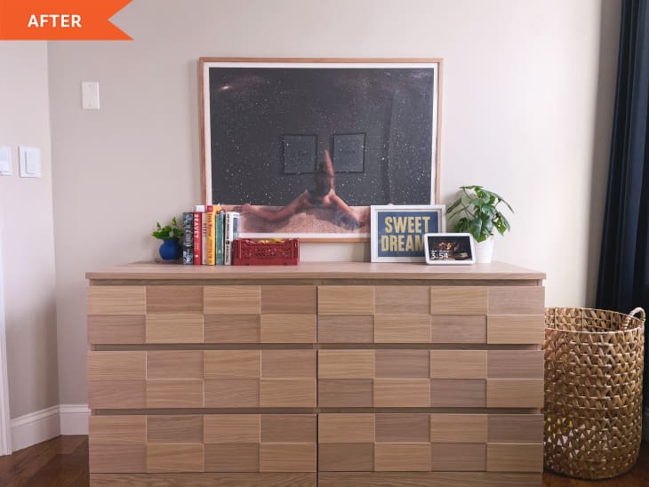 $30 IKEA MALM Checkerboard Redo - Before and After Photos | Apartment  Therapy