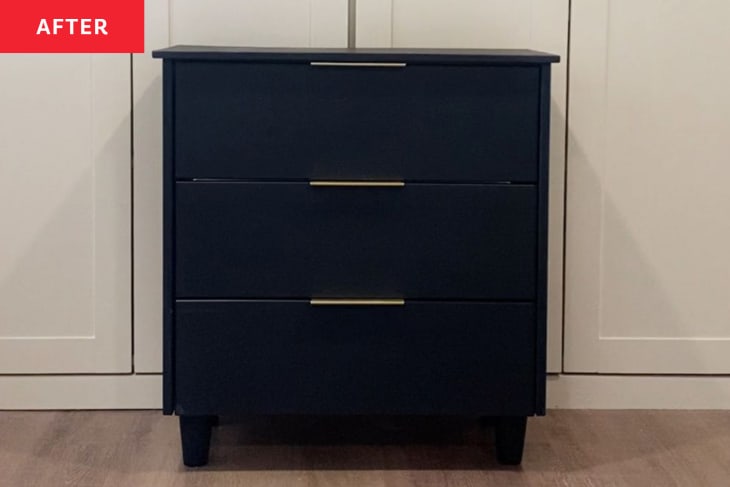 Black IKEA RAST Dresser Hack - Before and After Photos | Apartment Therapy
