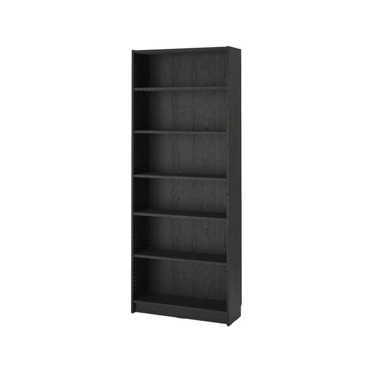 BILLY Bookcase, black oak effect, 31 1/2x11x79 1/2 "