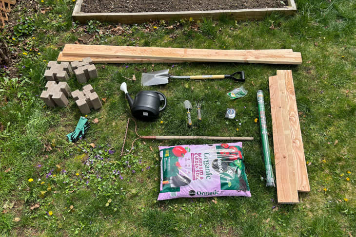 How I Built a DIY Raised Garden Bed for Less Than $200 | Apartment Therapy