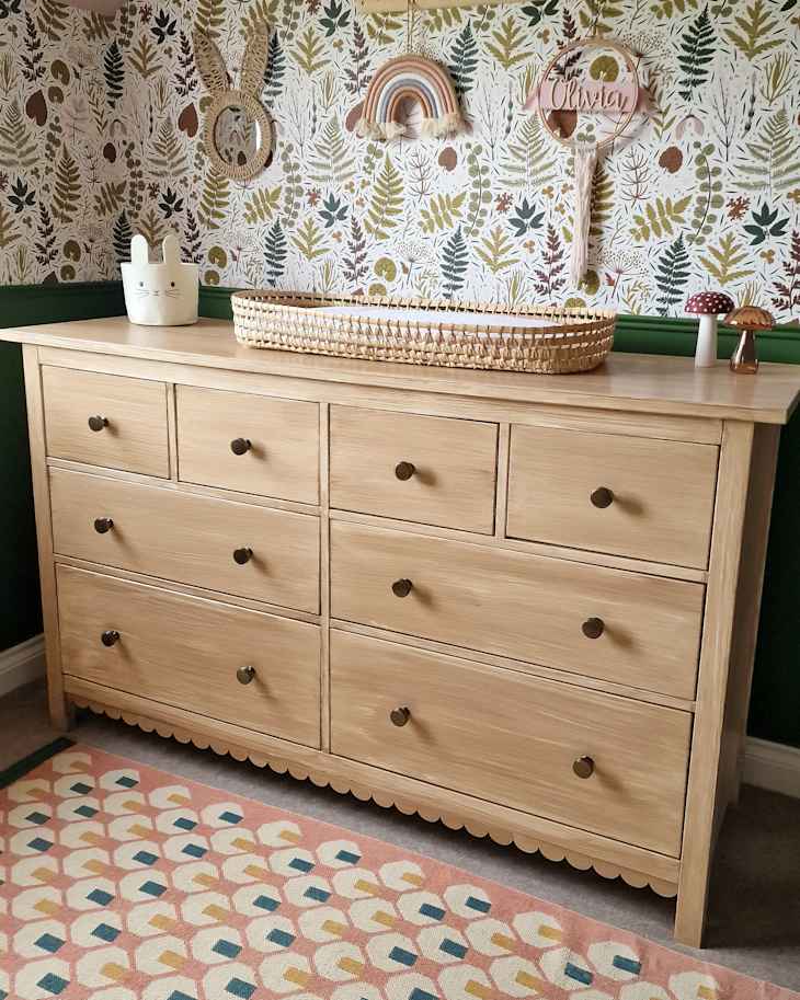 A White IKEA HEMNES Gets an Adorable Woodlands Look for $50 | Apartment  Therapy