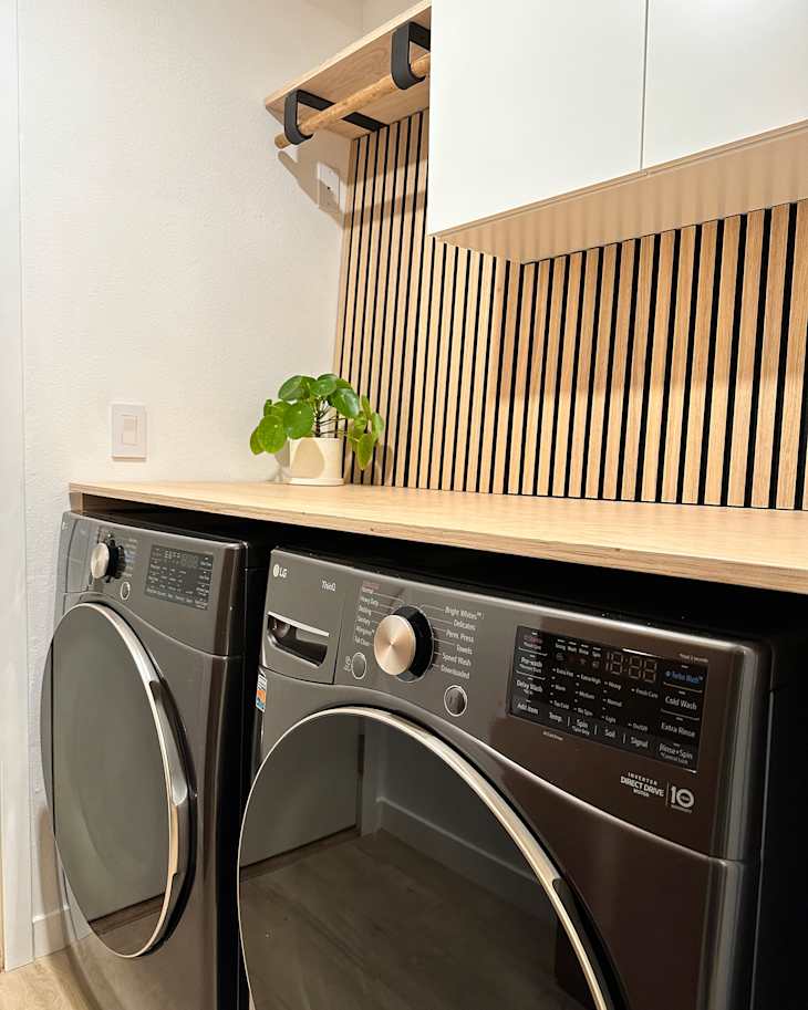 A ‘90s Laundry Room Transforms into a Modern Dream for $250 | Apartment ...