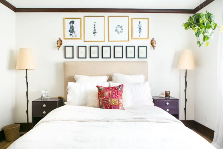 Hanging Art and Pictures Above the Bed