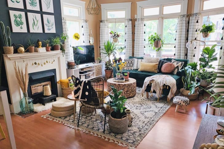 20 Boho Living Room Ideas - Photos of Cool Boho Living Rooms